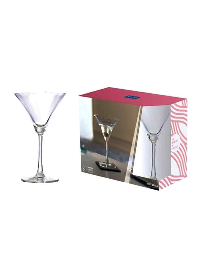 Ocean 2 Piece Madison Stemware Martini Glass Set, 285ml Capacity for Water, Soft drink Hard drink, Margerita, Martini - Image 2